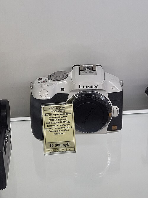 Panasonic Lumix DMC-G6